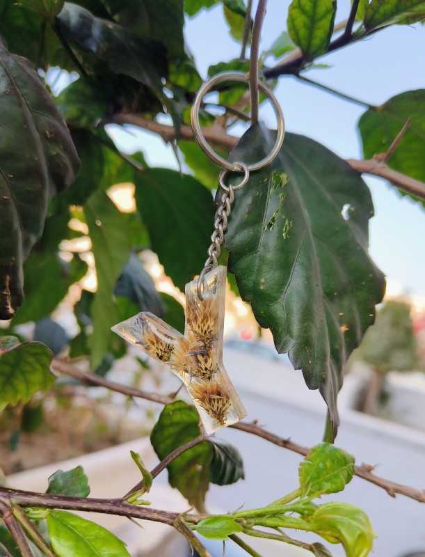Y – Resin Alphabet Keychain