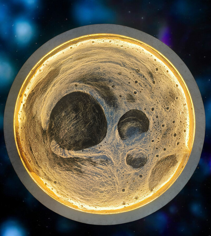 Lunar Glow Moon lamp Wall Decor