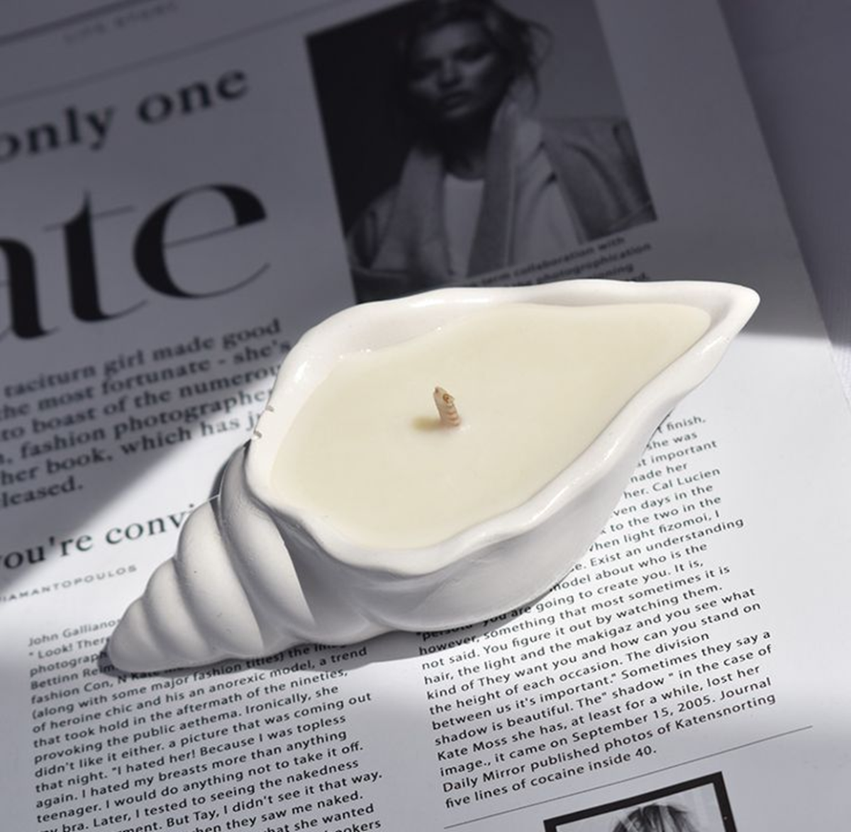 Coastal Shell Jar Candle